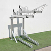 Easy Metal Bicycle Technology Double Deck Parkständer Outdoor