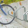 Verstellbarer Stahl-Hängeständer Doppel-Fahrradhaken-Wandhalterung