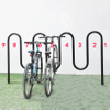 Stahl Multi Clycling 3 Fahrradträger Garage Parkständer mit Stauraum