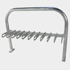 China Hersteller Compact Metal 10 Halter Red Scooter Parking Rack